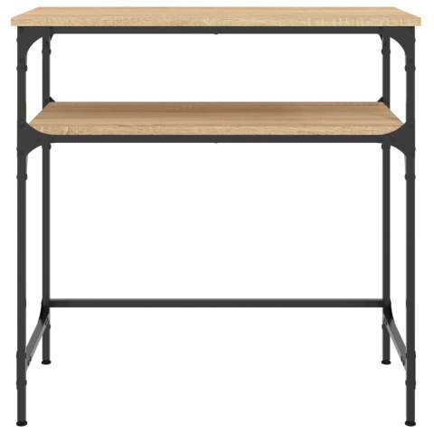 Stolik konsolowy, dąb sonoma, 75x35,5x75 cm Stolik konsolowy, dąb sonoma, 75x35,5x75 cm