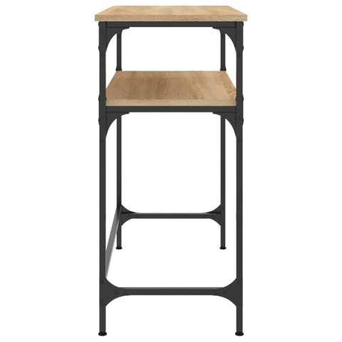 Stolik konsolowy, dąb sonoma, 75x35,5x75 cm Stolik konsolowy, dąb sonoma, 75x35,5x75 cm