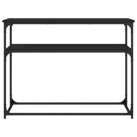 Stolik konsolowy, czarny, 100x35,5x75 cm Stolik konsolowy, czarny, 100x35,5x75 cm