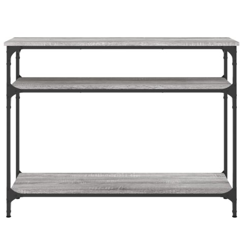 Stolik konsolowy, szary dąb sonoma, 100x29x75 cm Stolik konsolowy, szary dąb sonoma, 100x29x75 cm