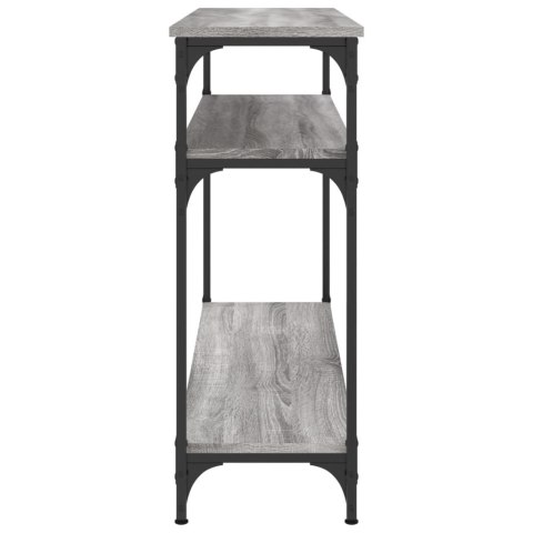 Stolik konsolowy, szary dąb sonoma, 100x29x75 cm Stolik konsolowy, szary dąb sonoma, 100x29x75 cm