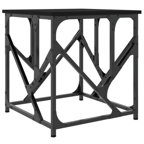 Stolik kawowy, czarny, 45x45x47,5 cm, materiał drewnopochodny Stolik kawowy, czarny, 45x45x47,5 cm, materiał drewnopochodny