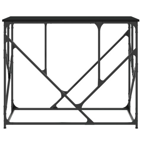 Stolik konsolowy, czarny, 100x40x80 cm, materiał drewnopochodny Stolik konsolowy, czarny, 100x40x80 cm, materiał drewnopochodny