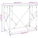 VidaXL Stolik konsolowy, czarny, 100x40x80 cm, materiał drewnopochodny