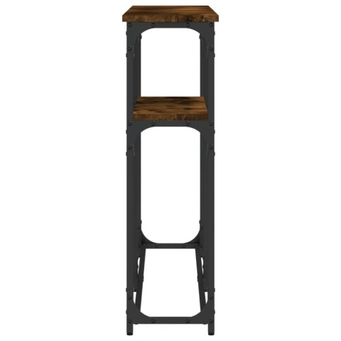 Stolik konsolowy, przydymiony dąb, 145x22,5x75 cm Stolik konsolowy, przydymiony dąb, 145x22,5x75 cm