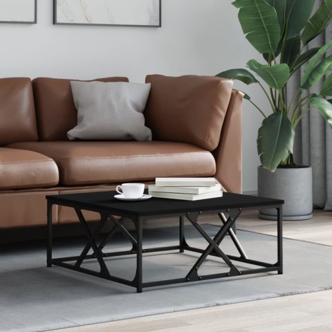 Stolik kawowy, czarny, 70x70x30 cm, materiał drewnopochodny Stolik kawowy, czarny, 70x70x30 cm, materiał drewnopochodny