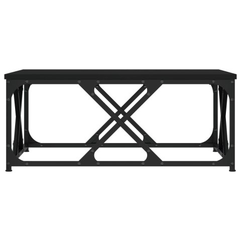 Stolik kawowy, czarny, 70x70x30 cm, materiał drewnopochodny Stolik kawowy, czarny, 70x70x30 cm, materiał drewnopochodny