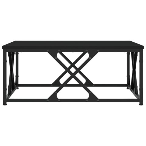 Stolik kawowy, czarny, 70x70x30 cm, materiał drewnopochodny Stolik kawowy, czarny, 70x70x30 cm, materiał drewnopochodny
