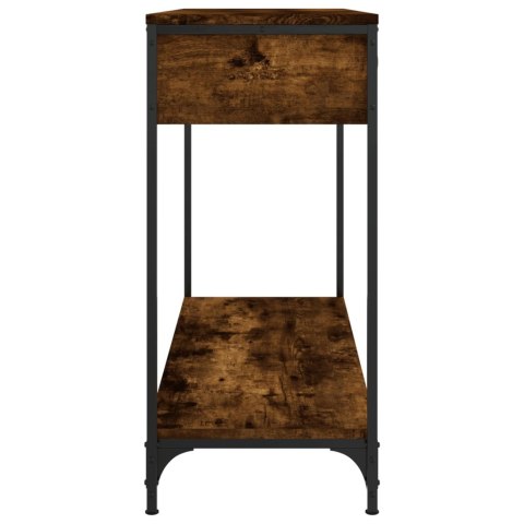 Stolik konsolowy, przydymiony dąb, 100x34,5x75 cm Stolik konsolowy, przydymiony dąb, 100x34,5x75 cm