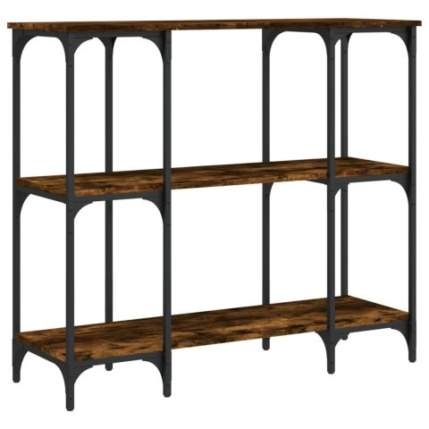 Stolik konsolowy, przydymiony dąb, 102x35x90 cm Stolik konsolowy, przydymiony dąb, 102x35x90 cm