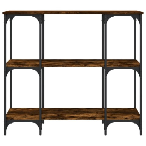 Stolik konsolowy, przydymiony dąb, 102x35x90 cm Stolik konsolowy, przydymiony dąb, 102x35x90 cm