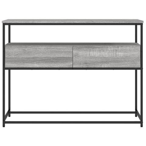 Stolik konsolowy, szary dąb sonoma, 100x40x75 cm Stolik konsolowy, szary dąb sonoma, 100x40x75 cm