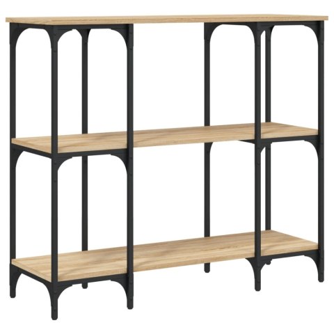 Stolik konsolowy, dąb sonoma, 102x35x90 cm Stolik konsolowy, dąb sonoma, 102x35x90 cm