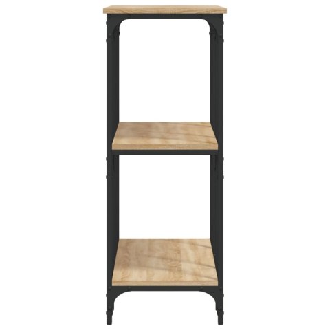 Stolik konsolowy, dąb sonoma, 102x35x90 cm Stolik konsolowy, dąb sonoma, 102x35x90 cm