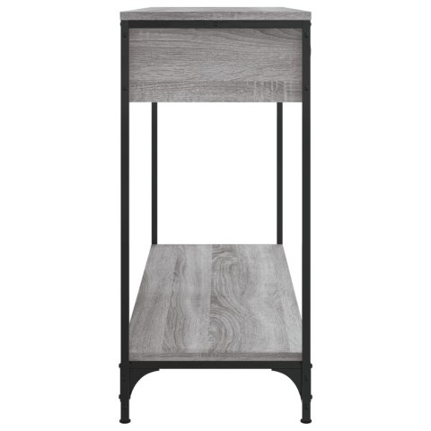 Stolik konsolowy, szary dąb sonoma, 100x34,5x75 cm Stolik konsolowy, szary dąb sonoma, 100x34,5x75 cm