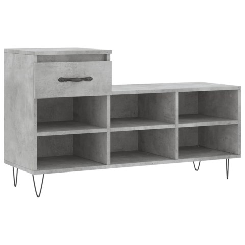 Szafka na buty, szarość betonu, 102x36x60 cm Szafka na buty, szarość betonu, 102x36x60 cm