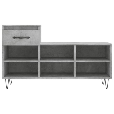 Szafka na buty, szarość betonu, 102x36x60 cm Szafka na buty, szarość betonu, 102x36x60 cm