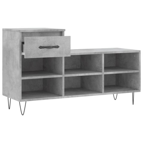 Szafka na buty, szarość betonu, 102x36x60 cm Szafka na buty, szarość betonu, 102x36x60 cm