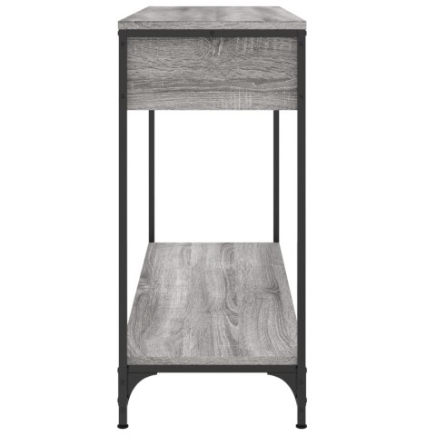 Stolik konsolowy, szary dąb sonoma, 100x34,5x75 cm Stolik konsolowy, szary dąb sonoma, 100x34,5x75 cm