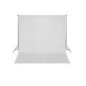  System zawieszenia tła z białym tłem 600 x 300 cm
