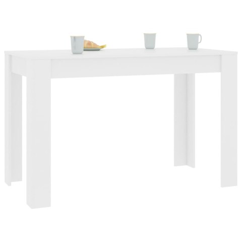 Stół jadalniany, biały, 120x60x76 cm, płyta wiórowa Stół jadalniany, biały, 120x60x76 cm, płyta wiórowa
