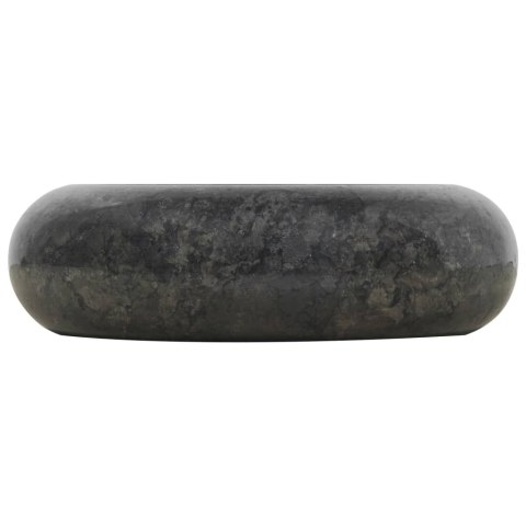 Umywalka, 40 x 12 cm, marmurowa, czarna Umywalka, 40 x 12 cm, marmurowa, czarna