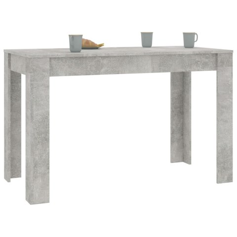 Stół jadalniany, betonowy szary, 120x60x76 cm, płyta wiórowa Stół jadalniany, betonowy szary, 120x60x76 cm, płyta wiórowa