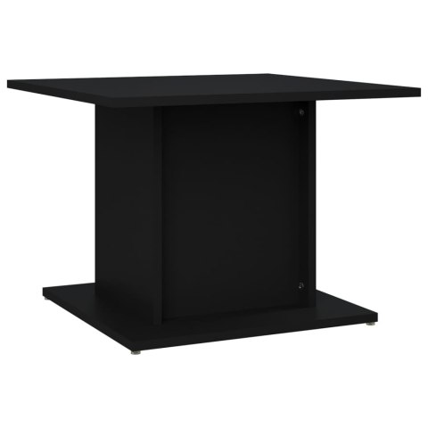 Stolik kawowy, czarny, 55,5x55,5x40 cm, płyta wiórowa Stolik kawowy, czarny, 55,5x55,5x40 cm, płyta wiórowa