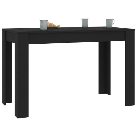 Stół jadalniany, czarny, 120x60x76 cm, materiał drewnopochodny Stół jadalniany, czarny, 120x60x76 cm, materiał drewnopochodny