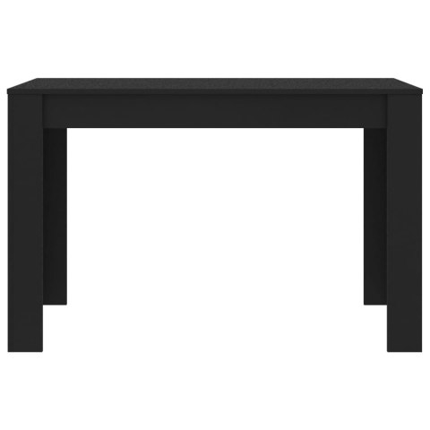 Stół jadalniany, czarny, 120x60x76 cm, materiał drewnopochodny Stół jadalniany, czarny, 120x60x76 cm, materiał drewnopochodny