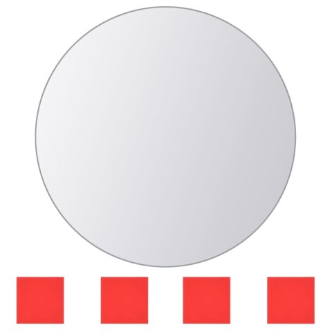Kafelki lustrzane, 8 szt., okrągłe Kafelki lustrzane, 8 szt., okrągłe