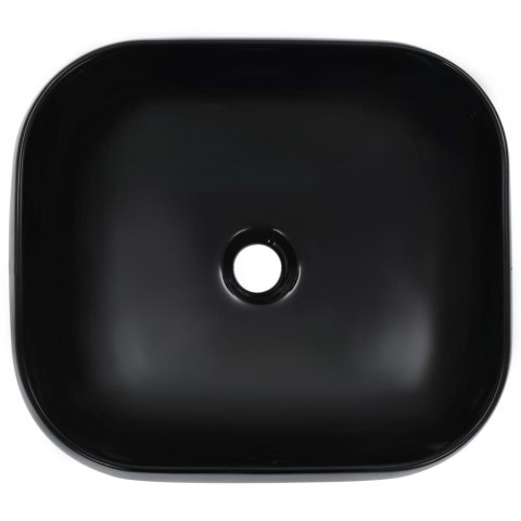 Umywalka, 44,5 x 39,5 x 14,5 cm, ceramiczna, czarna Umywalka, 44,5 x 39,5 x 14,5 cm, ceramiczna, czarna
