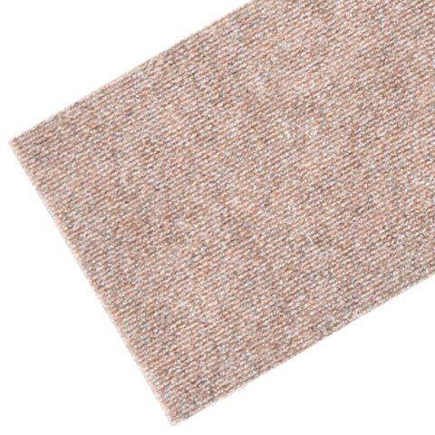 Samoprzylepne nakładki na schody, 15 szt., 76x20 cm, jasny brąz Samoprzylepne nakładki na schody, 15 szt., 76x20 cm, jasny brąz