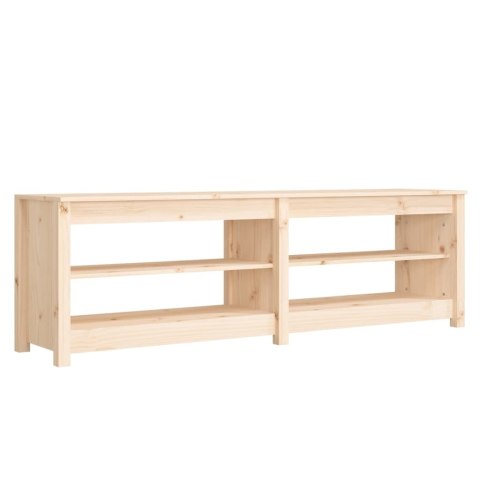 Szafka na buty, 160x36,5x50 cm, lite drewno sosnowe Szafka na buty, 160x36,5x50 cm, lite drewno sosnowe