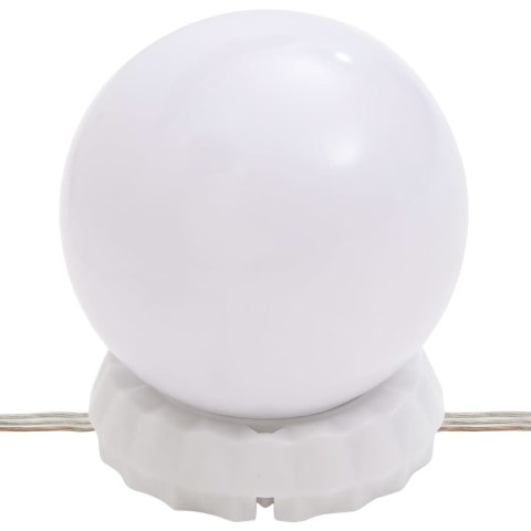 Toaletka z LED, czarna, materiał drewnopochodny Toaletka z LED, czarna, materiał drewnopochodny