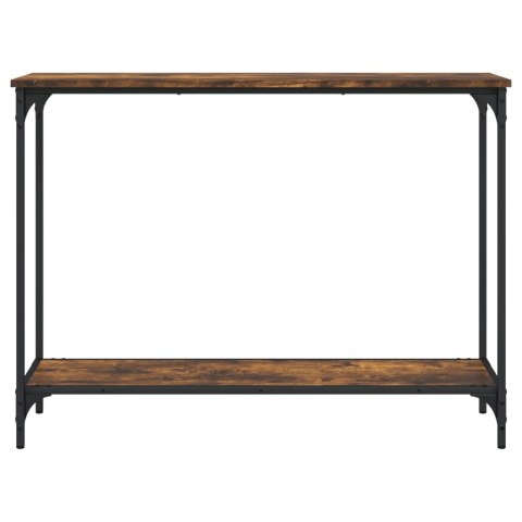 Stolik konsolowy, przydymiony dąb, 101x30,5x75 cm Stolik konsolowy, przydymiony dąb, 101x30,5x75 cm
