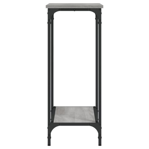 Stolik konsolowy, szary dąb sonoma, 75x30,5x75 cm Stolik konsolowy, szary dąb sonoma, 75x30,5x75 cm