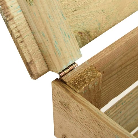 Kompostownik z listew, 80x50x100 cm, impregnowana sosna Kompostownik z listew, 80x50x100 cm, impregnowana sosna