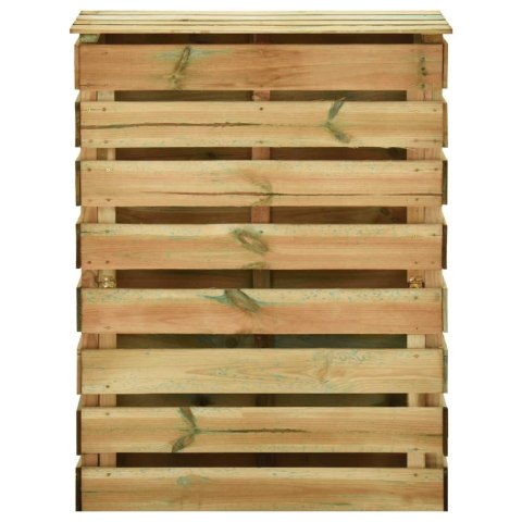 Kompostowniki z listew 3 szt., 80x50x100 cm, impregnowana sosna Kompostowniki z listew 3 szt., 80x50x100 cm, impregnowana sosna