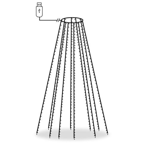 Lampki choinkowe w formie siatki, 400 LED, 400 cm Lampki choinkowe w formie siatki, 400 LED, 400 cm