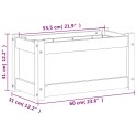 VidaXL Donica ogrodowa, 60x31x31 cm, impregnowane drewno sosnowe