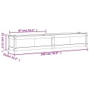 VidaXL Donica ogrodowa, 180x31x31 cm, impregnowane drewno sosnowe