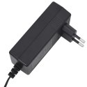  Rozkładany fotel masujący, elektryczny, jasnoszary, aksamitny