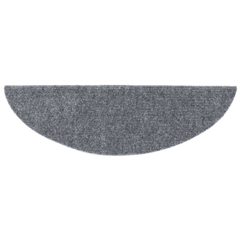 Samoprzylepne nakładki na schody, 15 szt., 56x17x3 cm, szare Samoprzylepne nakładki na schody, 15 szt., 56x17x3 cm, szare