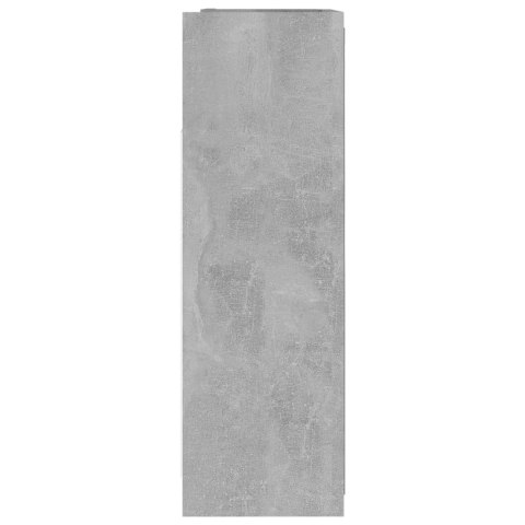 Szafka łazienkowa z lustrem, szarość betonu, 62,5x20,5x64 cm Szafka łazienkowa z lustrem, szarość betonu, 62,5x20,5x64 cm