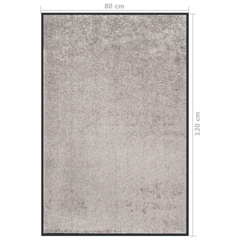 Wycieraczka, szara, 80 x 120 cm Wycieraczka, szara, 80 x 120 cm