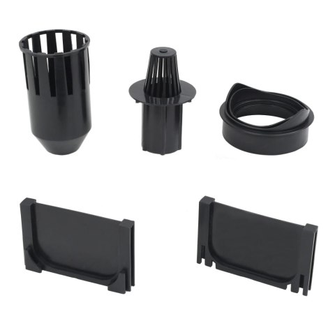 Kanały odpływowe, 3 szt., plastik, 3 m Kanały odpływowe, 3 szt., plastik, 3 m