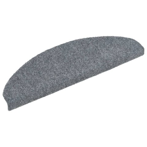 Samoprzylepne nakładki na schody, 5 szt., szare, 65x21x4 cm Samoprzylepne nakładki na schody, 5 szt., szare, 65x21x4 cm