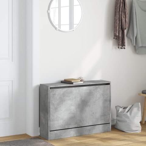 Szafka na buty, szarość betonu, 80x21x57 cm Szafka na buty, szarość betonu, 80x21x57 cm