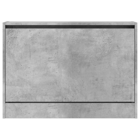 Szafka na buty, szarość betonu, 80x21x57 cm Szafka na buty, szarość betonu, 80x21x57 cm